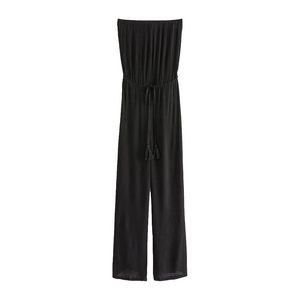 Aerie Black Strapless Jumpsuit – Size XS